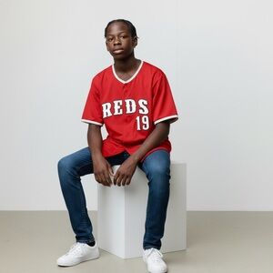 YOUTH/ Cincinnati Reds/ Joey Votto/ Authentic Jersey/Size:XL